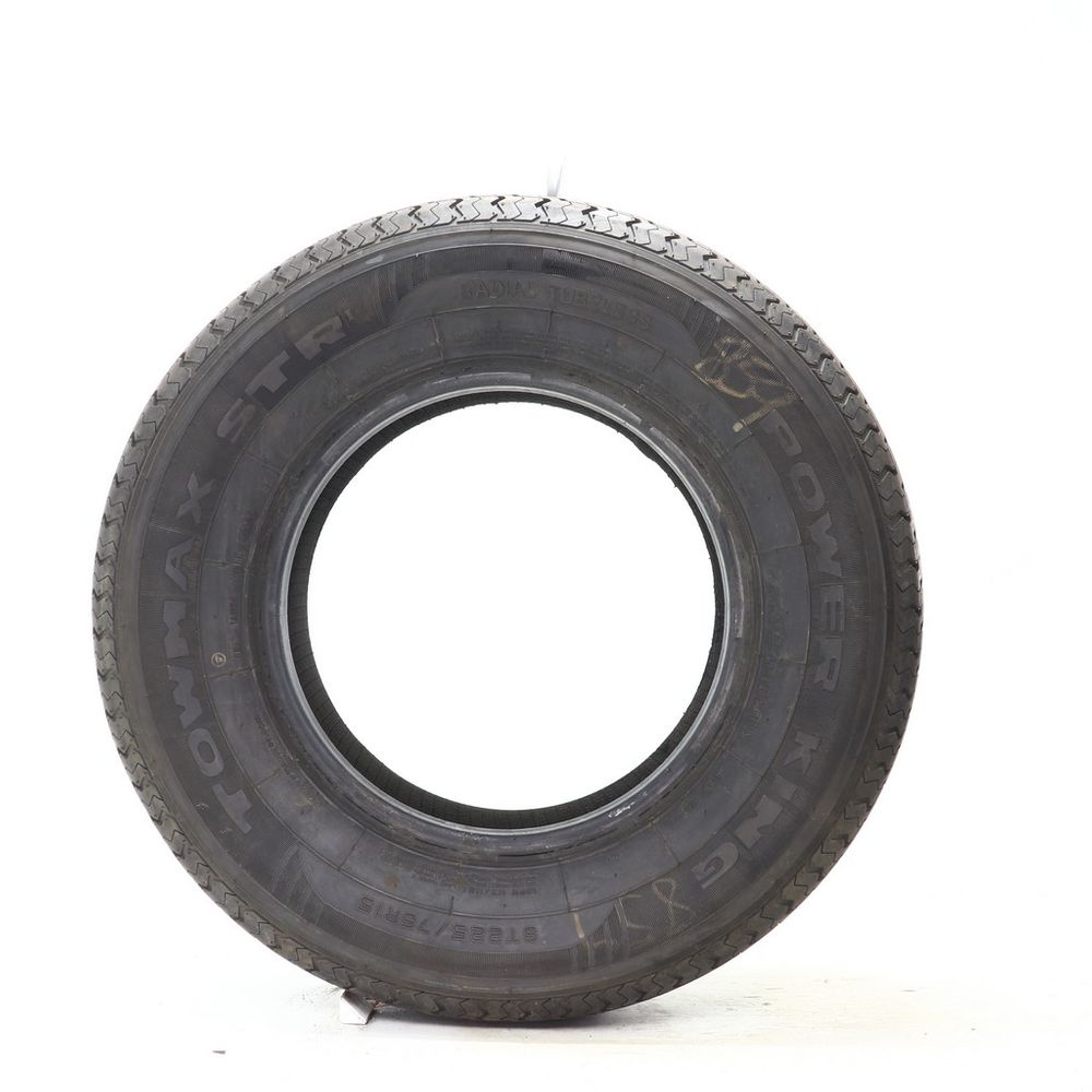 Set of (2) Used ST 225/75R15 Power King Towmax STR 117/112L E - 7.5-9/32 - Image 6
