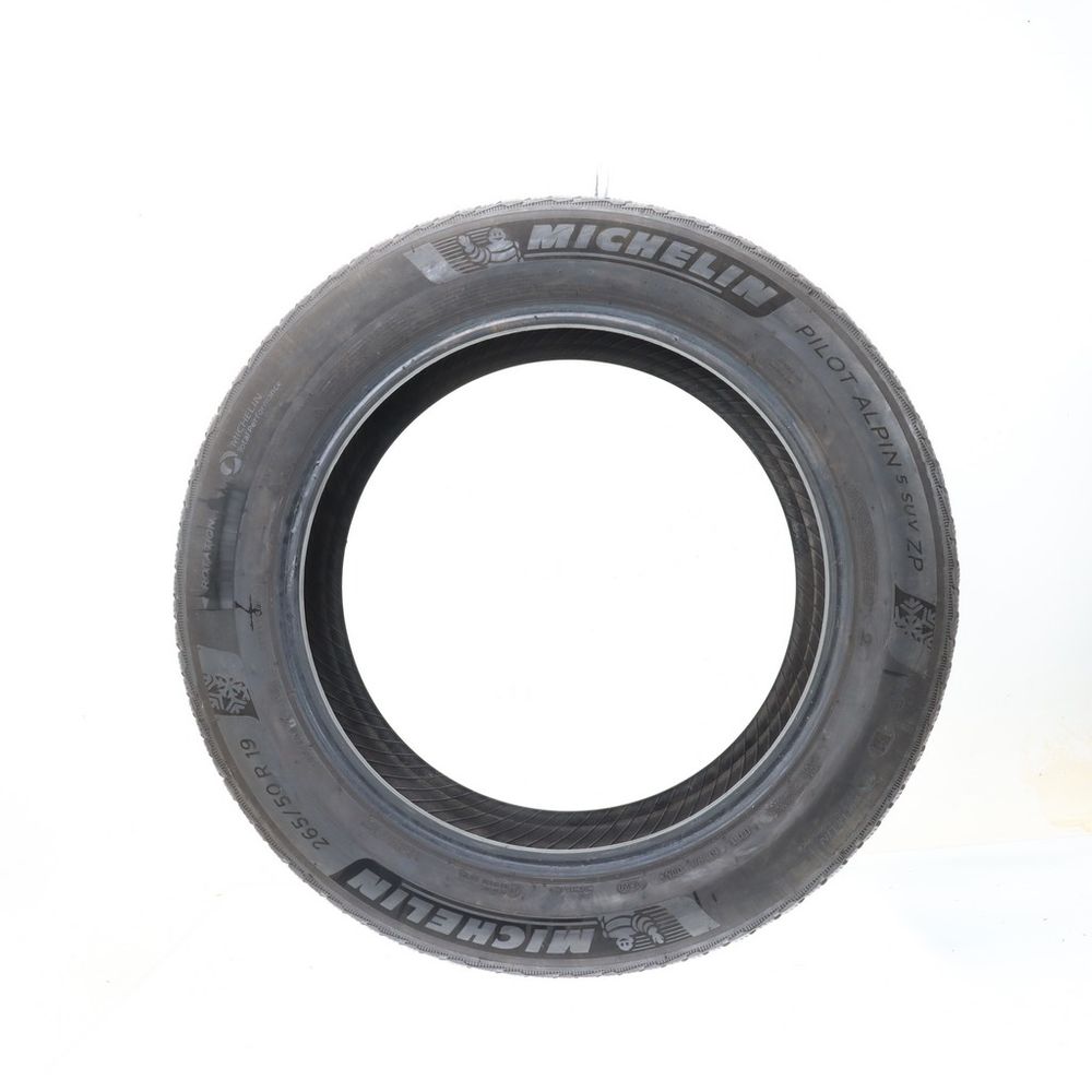 Used 265/50R19 Michelin Pilot Alpin 5 ZP SUV 110H - 6/32 - Image 3