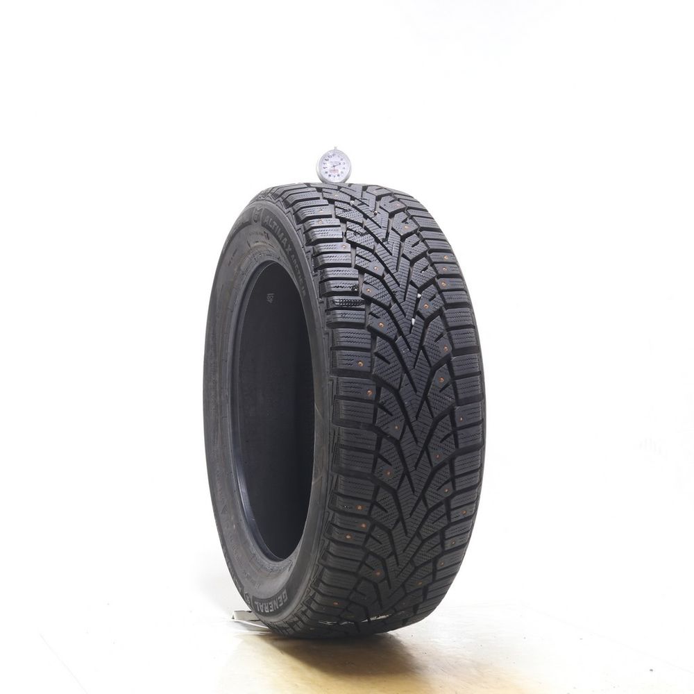 Used 215/55R17 General Altimax Arctic 12 Studded 98T - 9.5/32 - Image 1
