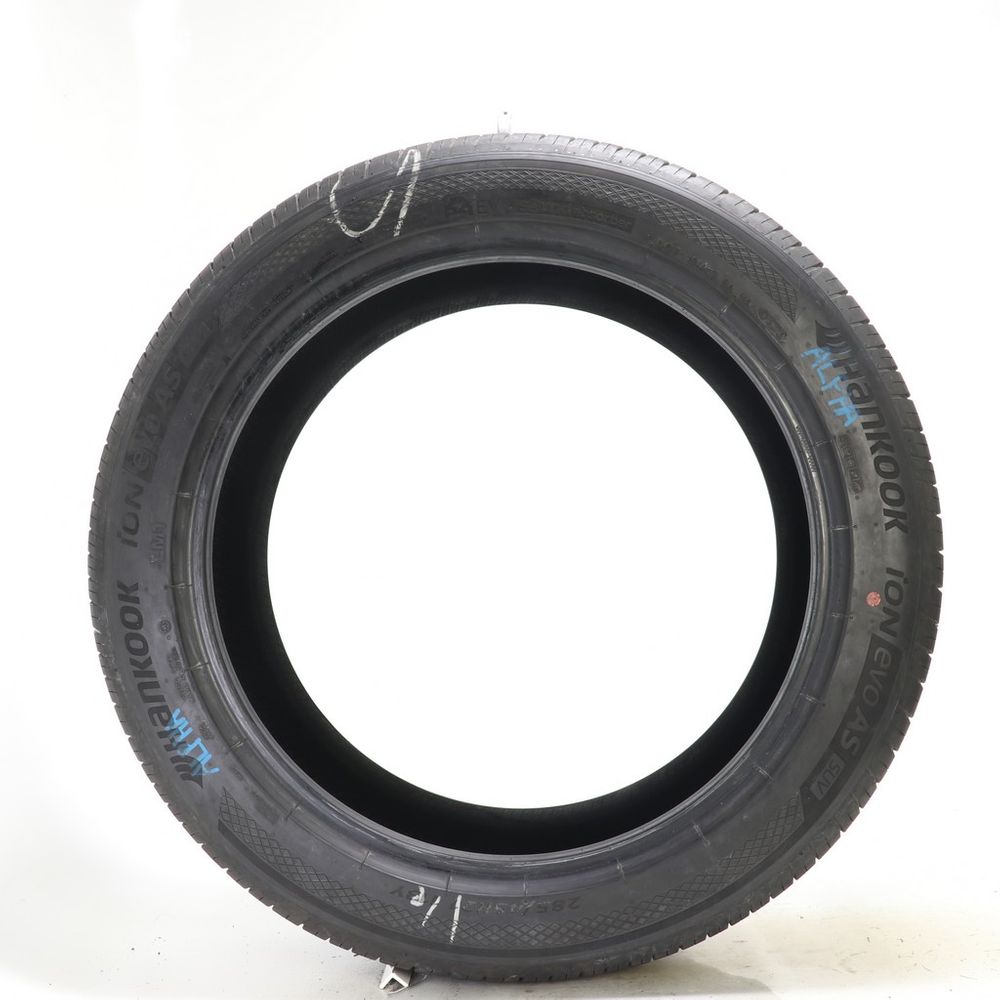 Set of (2) Used 285/45R21 Hankook iON evo AS SUV Sound Absorber EV LM1 113Y - 8.5-9.5/32 - Image 3