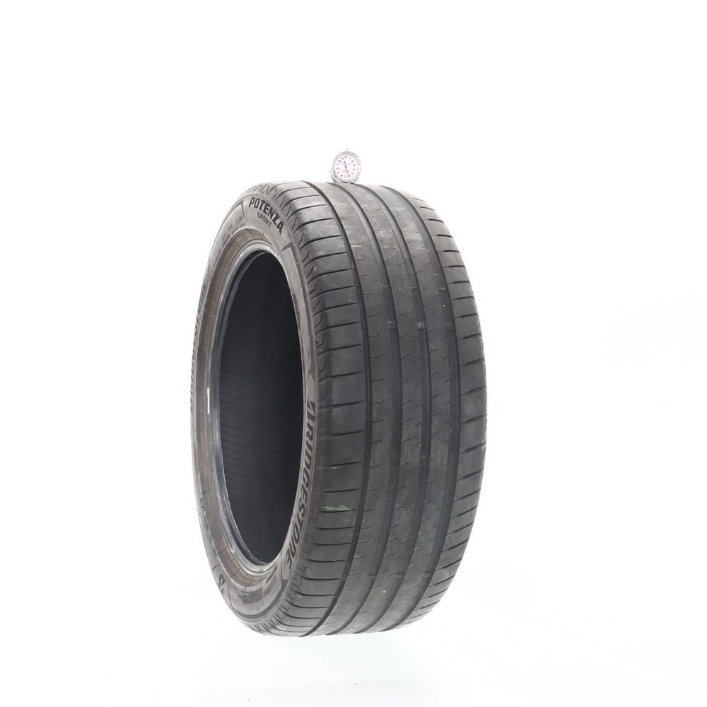 Set of (2) Used 255/45ZR19 Bridgestone Potenza Sport 104Y - 5-6/32 - Image 4
