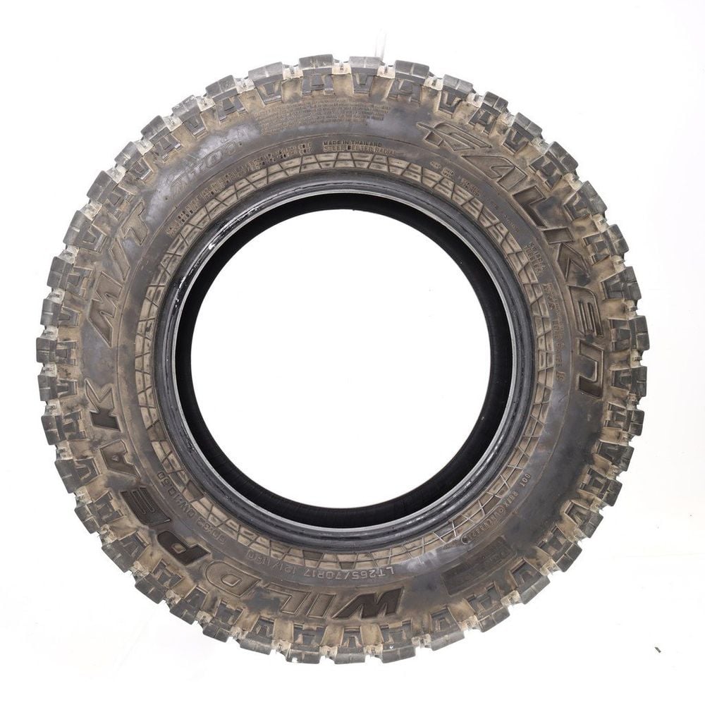 Set of (2) Used LT 265/70R17 Falken Wildpeak M/T MT01 121/118Q E - 11-11.5/32 - Image 3
