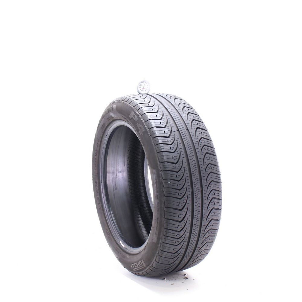 Set of (2) Used 225/50R17 Pirelli P4 Four Seasons Plus 94V - 7.5-9/32 - Image 1