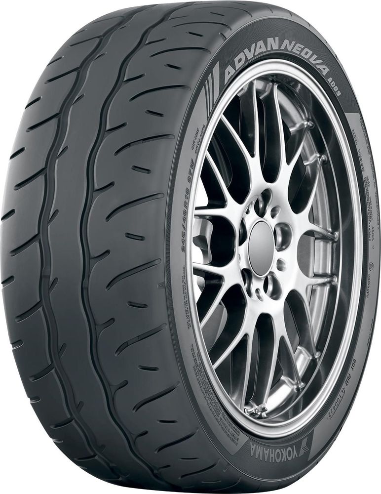 Set of (4) New 255/35R18 Yokohama Advan Neova AD09 94W - Image 1