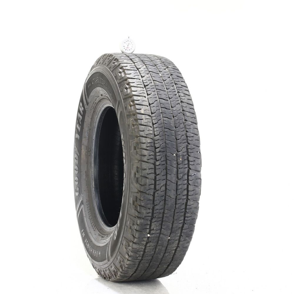 Set of (2) Used LT 245/75R16 Goodyear Wrangler Workhorse HT 120/116R E - 7.5-8.5/32 - Image 1
