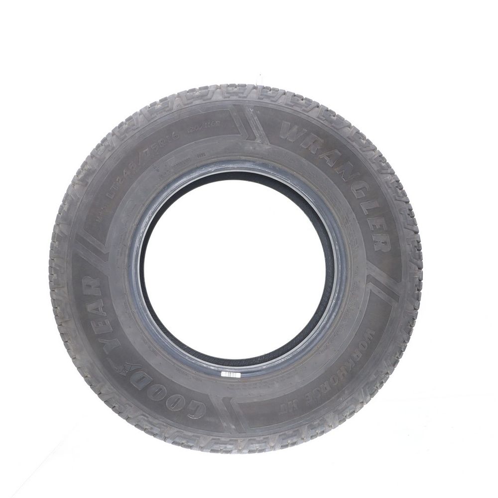 Set of (2) Used LT 245/75R16 Goodyear Wrangler Workhorse HT 120/116R E - 7.5-8.5/32 - Image 6