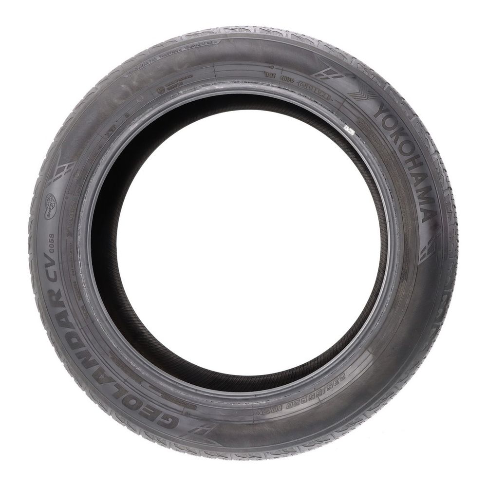 Set of (2) Used 235/55R20 Yokohama Geolandar CV G058 102V - 6.5-7/32 - Image 6