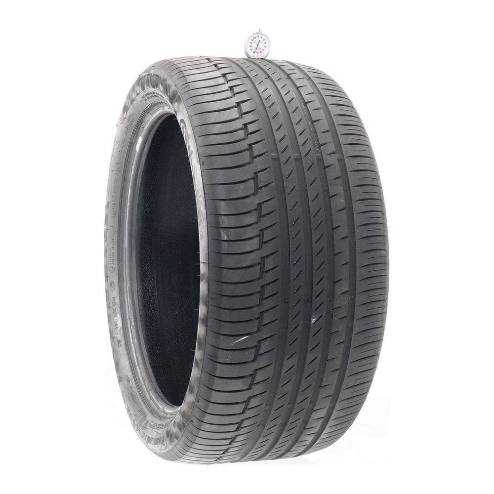 Set of (2) Used 315/35R21 Continental PremiumContact 6 SSR 111Y - 7.5-8/32 - Image 1