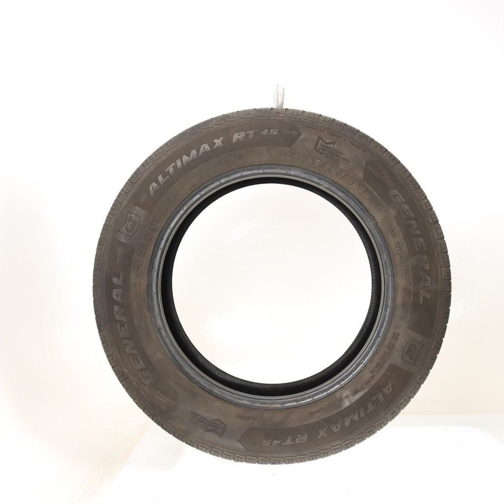 Set of (2) Used 225/65R17 General Altimax RT45 102H - 5/32 - Image 3