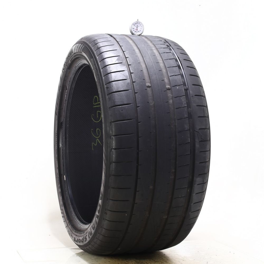 Set of (2) Used 325/35ZR22 Yokohama Advan Sport V107 MO1 114Y - 5.5-7/32 - Image 4