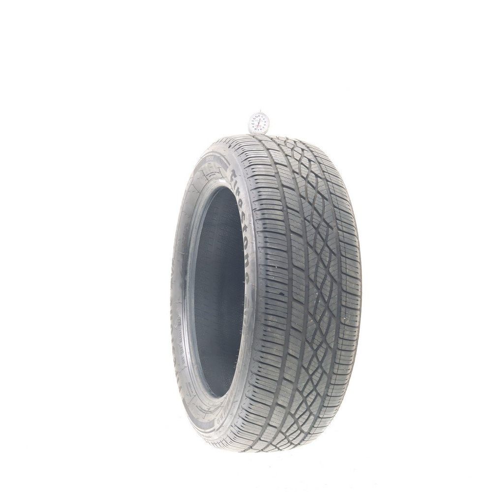 Set of (2) Used 225/55R18 Firestone Firehawk AS V2 98V - 7.5-8/32 - Image 1