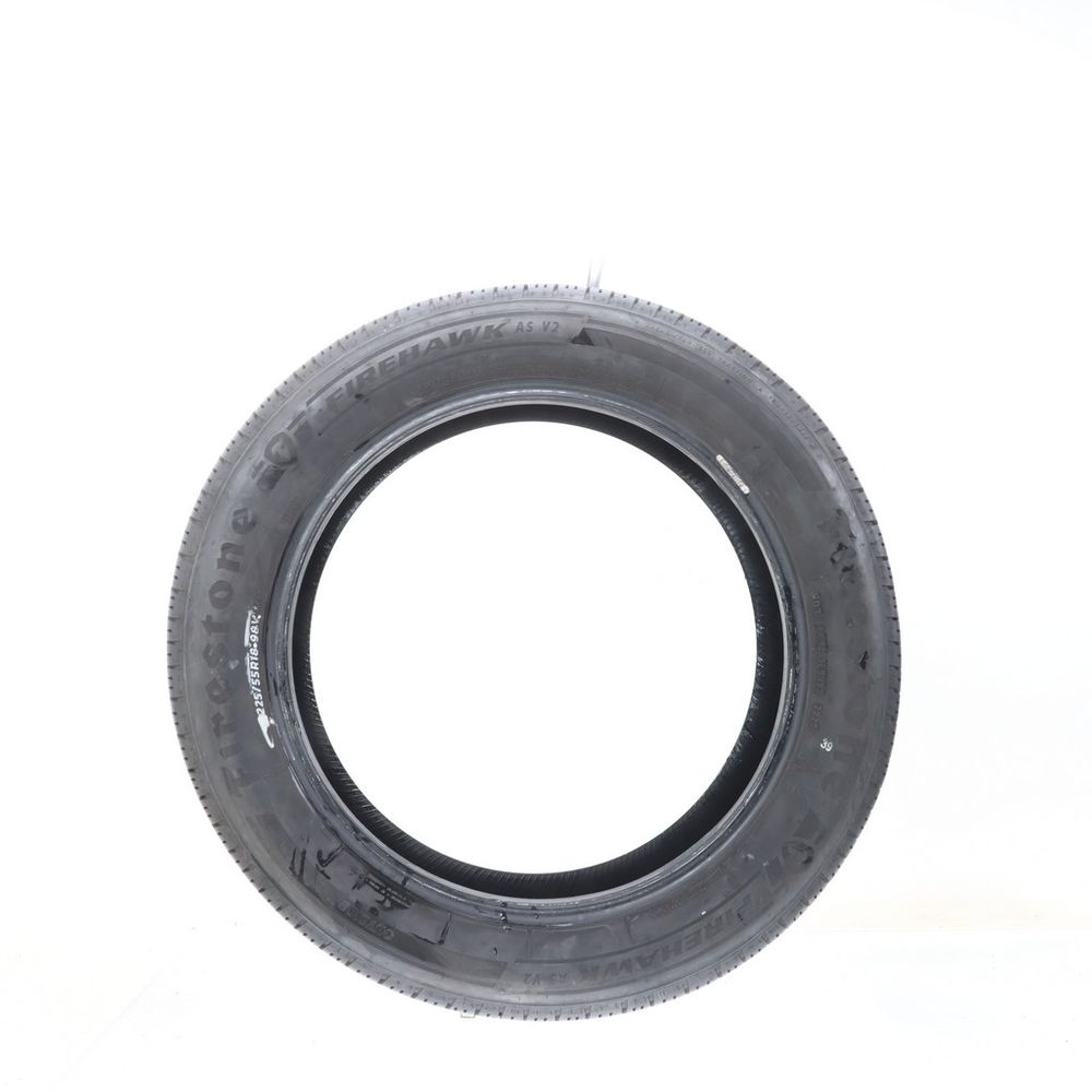 Set of (2) Used 225/55R18 Firestone Firehawk AS V2 98V - 7.5-8/32 - Image 6