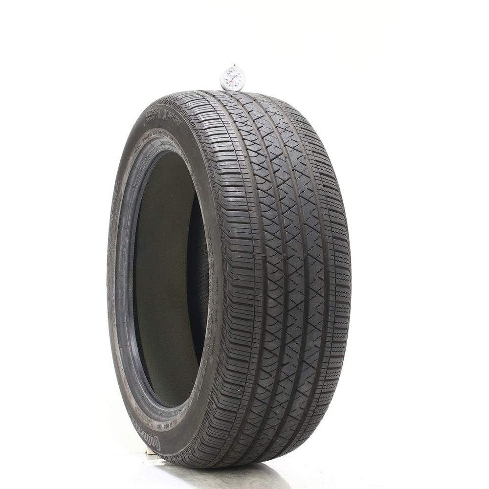 Set of (2) Used 265/45R20 Continental CrossContact LX Sport T1 ContiSilent 108V - 8.5/32 - Image 1