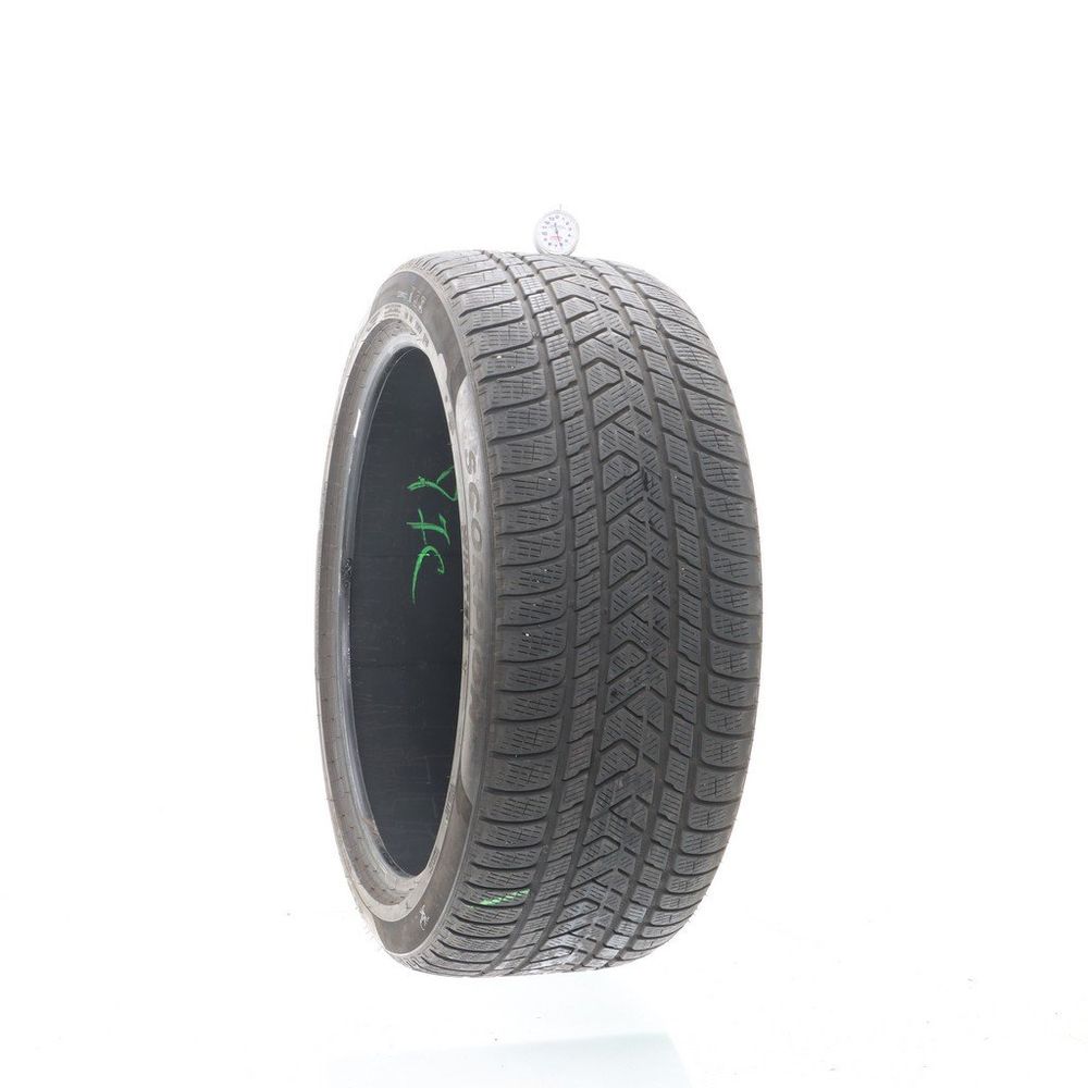 Set of (2) Used 275/40R22 Pirelli Scorpion Winter 107H - 6-7.5/32 - Image 1