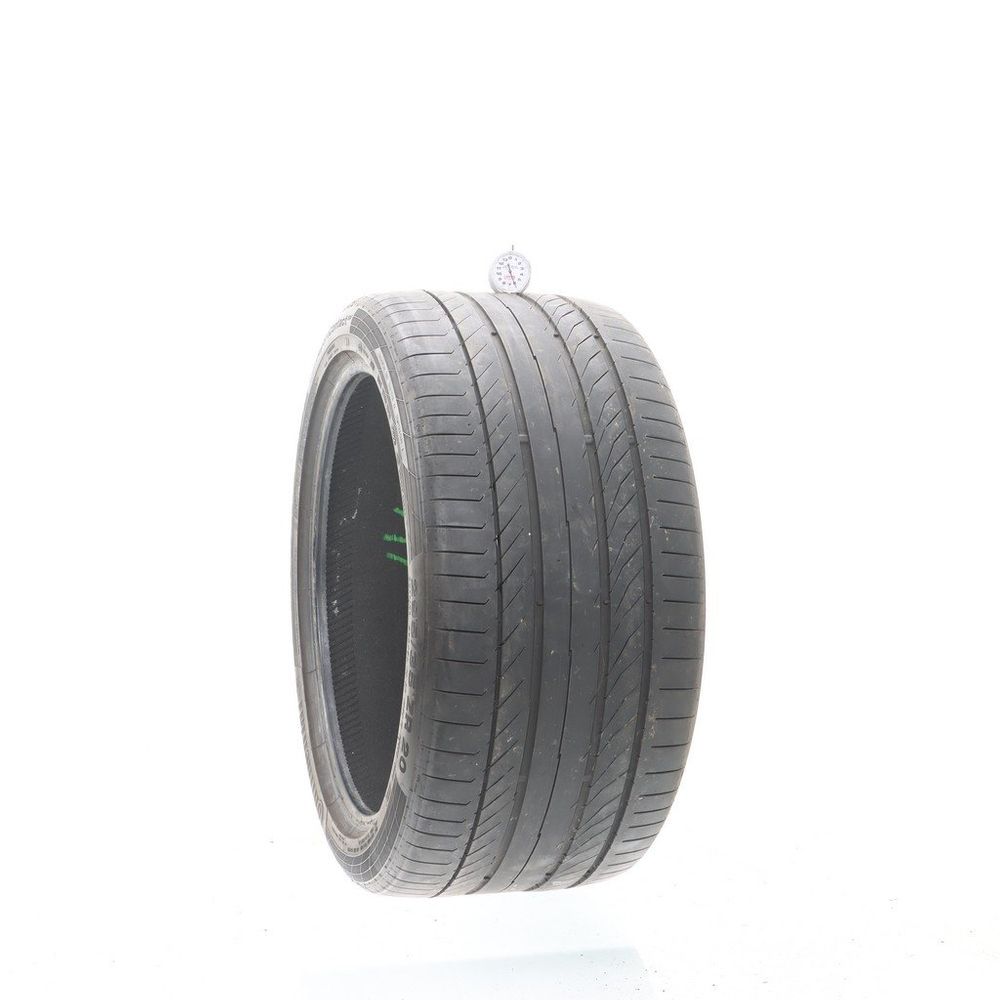 Set of (2) Used 295/35ZR20 Continental ContiSportContact 5P NO 105Y - 6/32 - Image 1