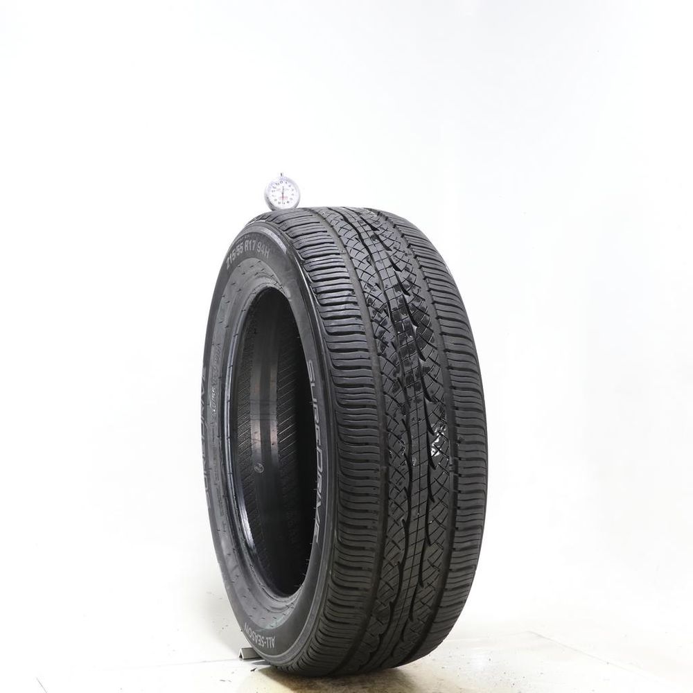 Set of (2) Used 215/55R17 SureDrive All-season 94H - 7-8/32 - Image 1