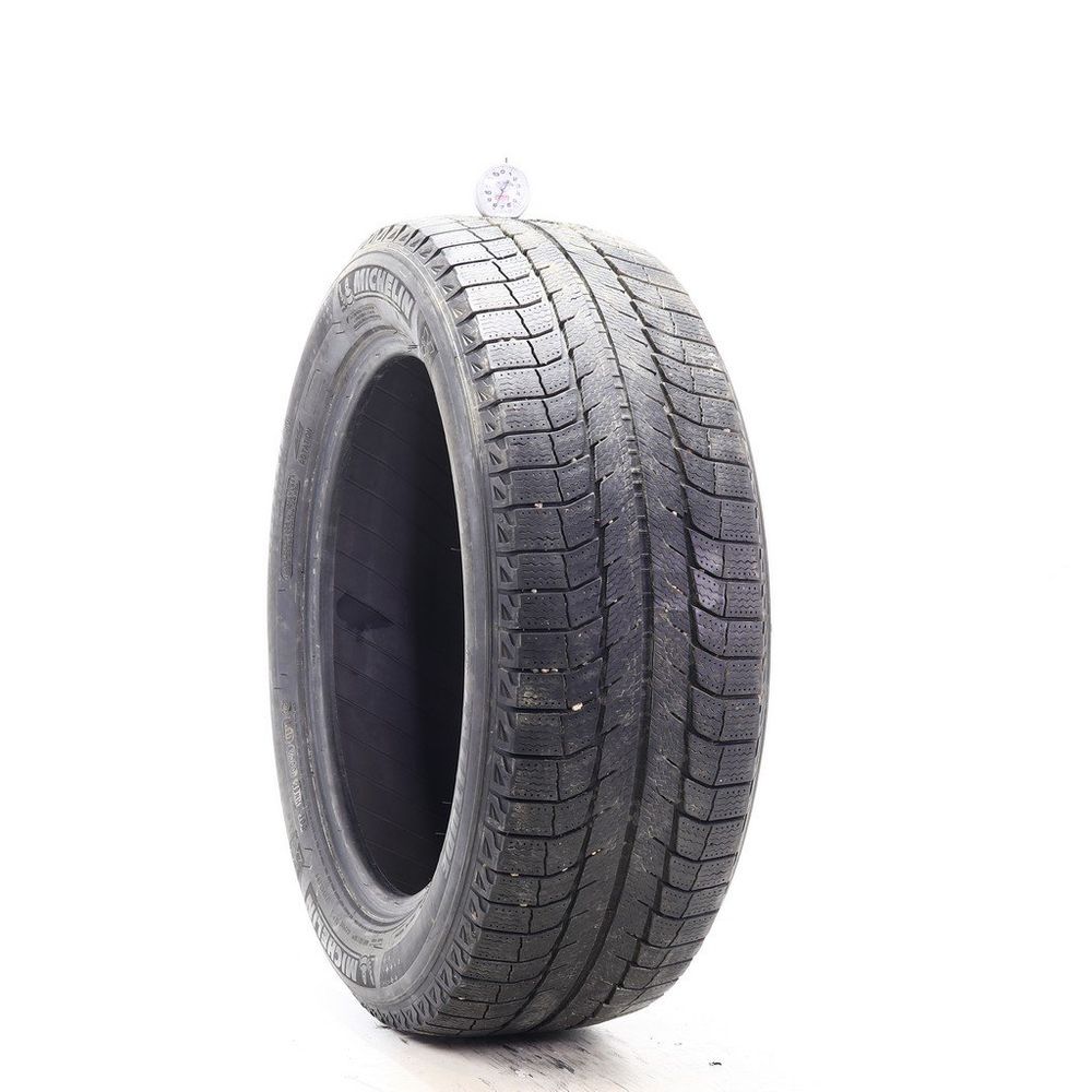 Set of (2) Used 235/55R19 Michelin Latitude X-Ice Xi2 101H - 8-9/32 - Image 1