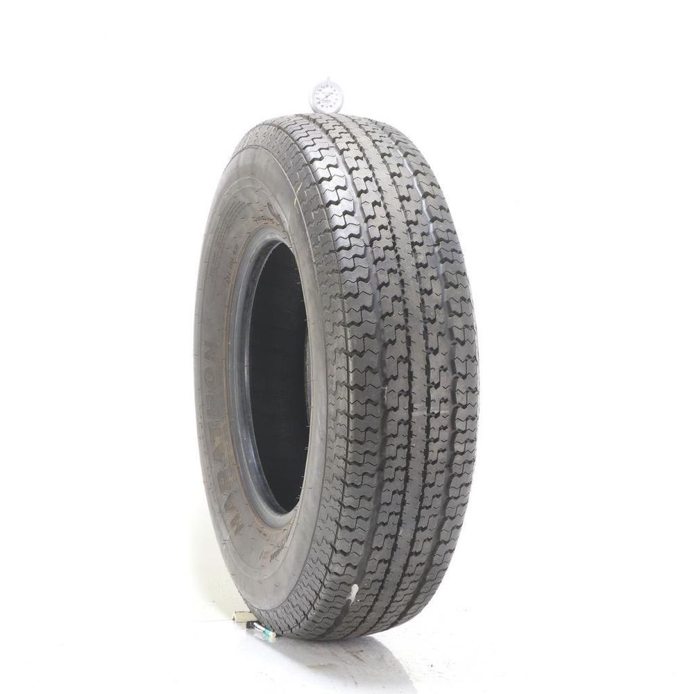 Set of (2) Used ST 235/80R16 Goodyear Marathon 123/119L E - 8-9/32 - Image 4