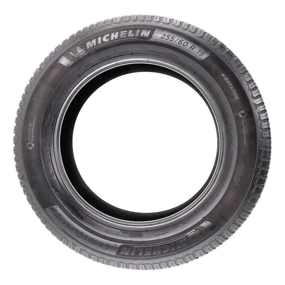 Set of (2) Used 255/60R19 Michelin CrossClimate 2 109H - 8.5-9.5/32 - Image 4