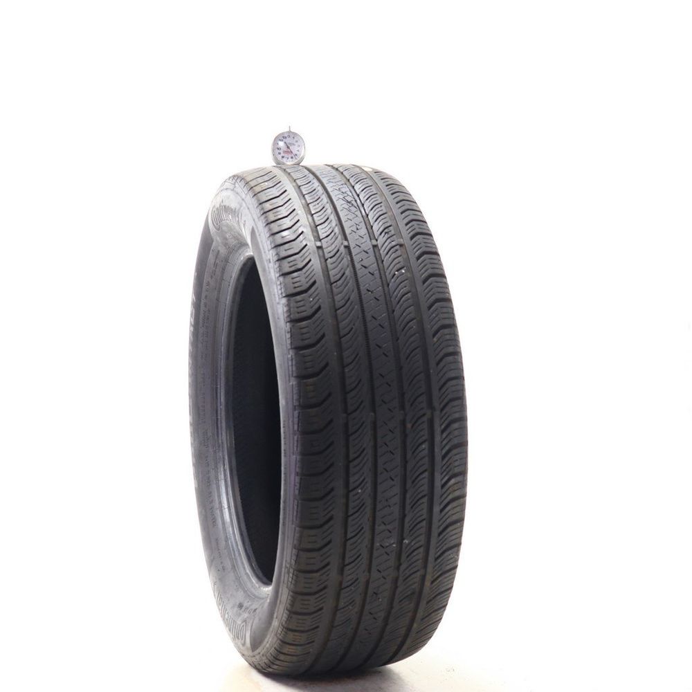 Set of (4) Used 235/55R18 Continental ProContact TX AO 100H - 5.5-7/32 - Image 1