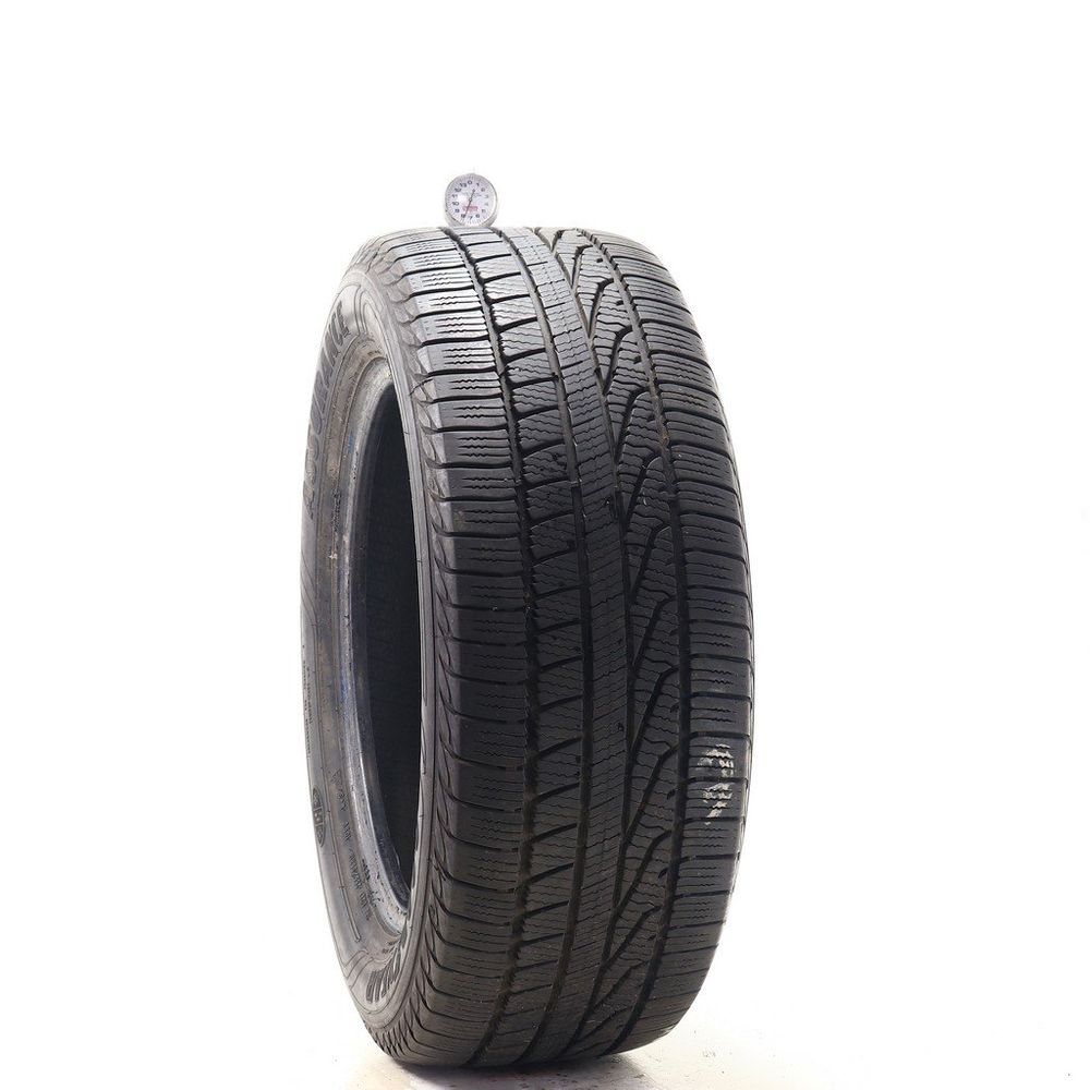 Set of (2) Used 255/55R18 Goodyear Assurance WeatherReady 109V - 7.5-8.5/32 - Image 1