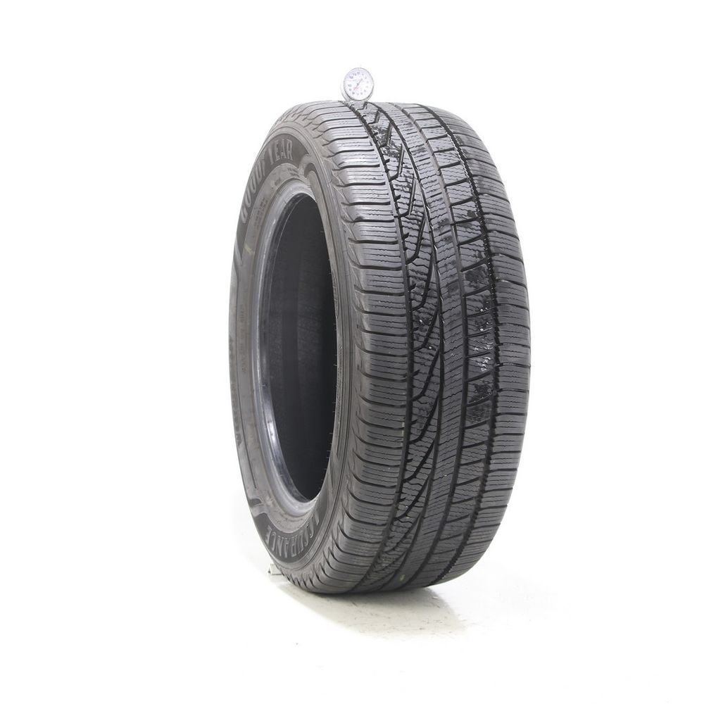 Set of (2) Used 255/55R18 Goodyear Assurance WeatherReady 109V - 7.5-8.5/32 - Image 4