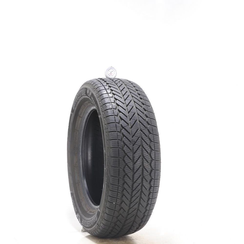 Set of (2) Used 225/60R16 Bridgestone WeatherPeak 98V - 7.5-8.5/32 - Image 2