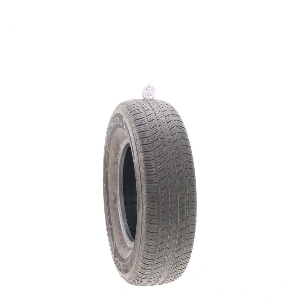 Set of (2) Used 215/75R14 Hankook Kinergy ST 100T - 7-7.5/32 - Image 1