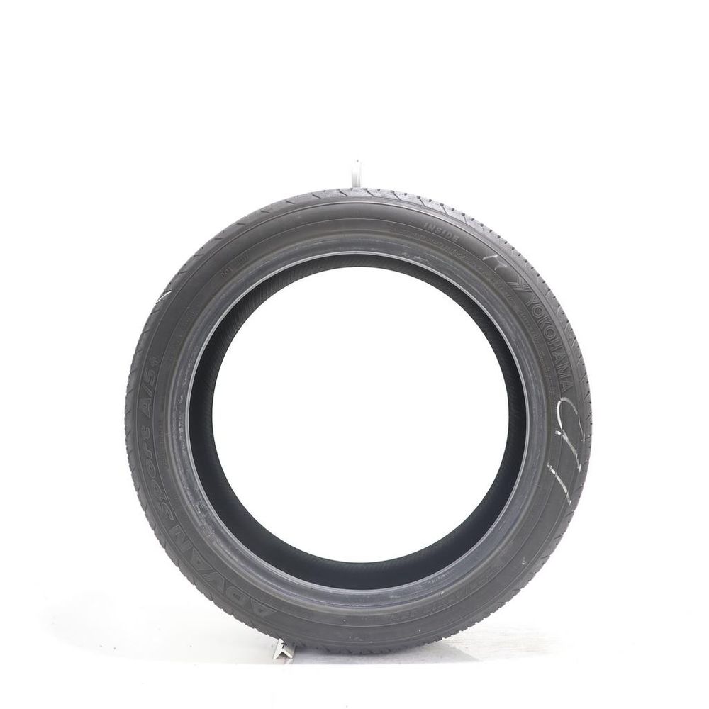 Set of (2) Used 225/45R18 Yokohama Advan Sport A/S Plus 95W - 7.5-9/32 - Image 3