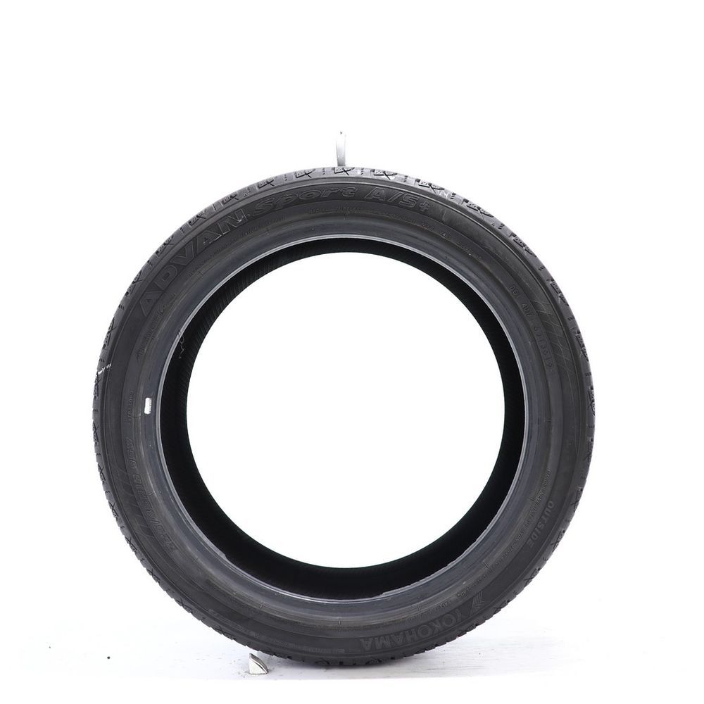 Set of (2) Used 225/45R18 Yokohama Advan Sport A/S Plus 95W - 7.5-9/32 - Image 6