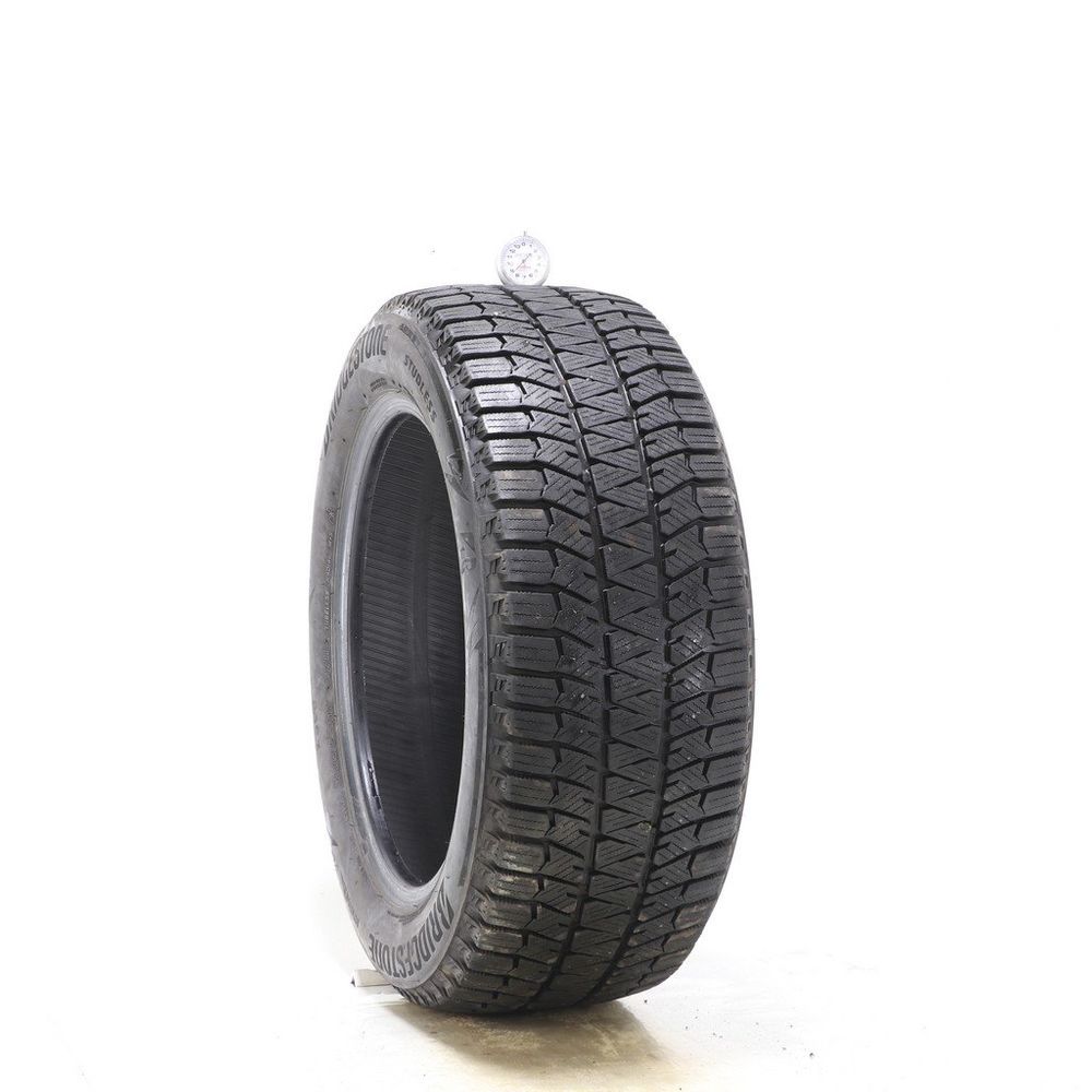 Set of (4) Used 225/55R17 Bridgestone Blizzak WS90 Studless 97H - 8.5-9/32 - Image 1