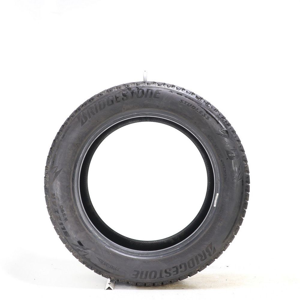 Set of (4) Used 225/55R17 Bridgestone Blizzak WS90 Studless 97H - 8.5-9/32 - Image 3