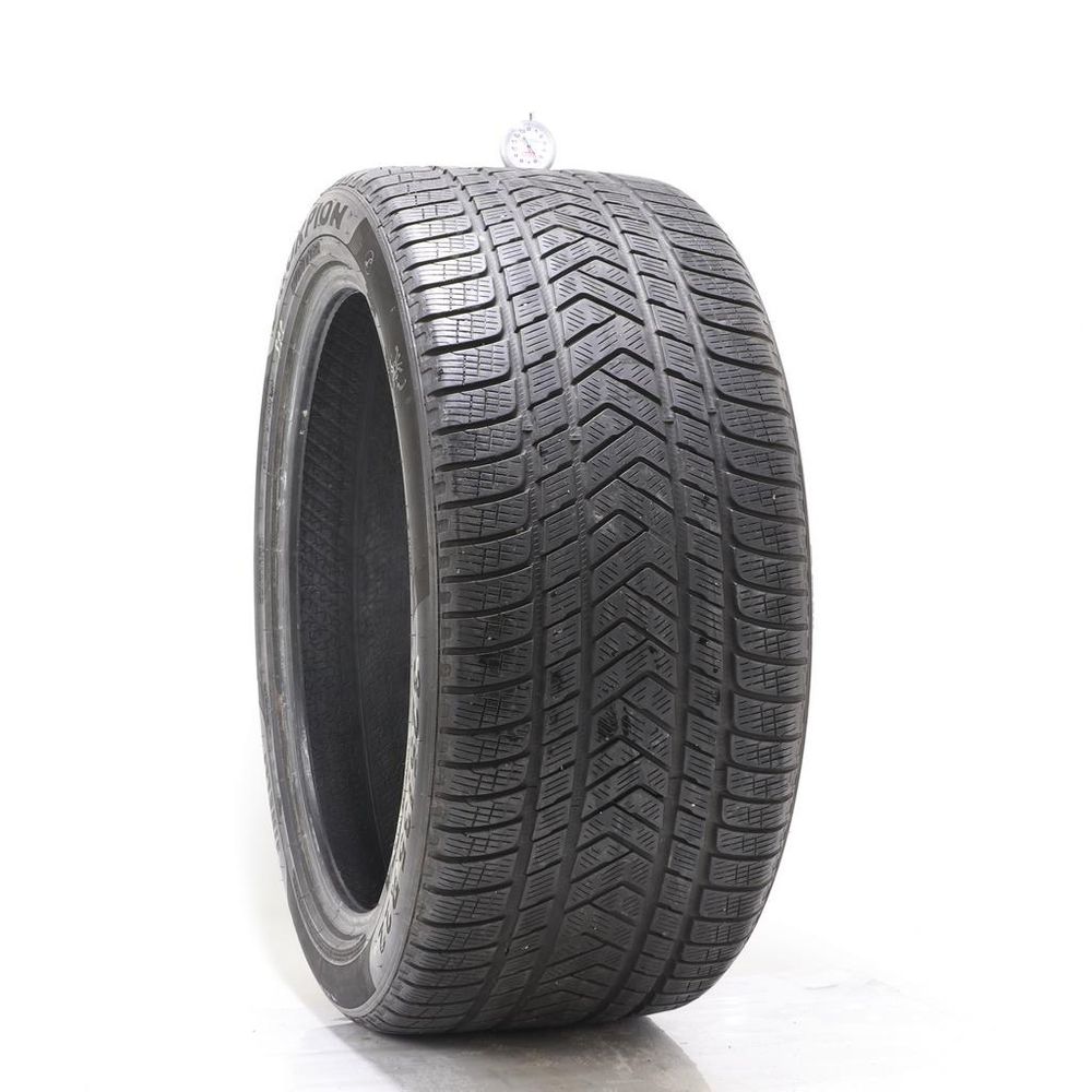 Set of (2) Used 325/35R22 Pirelli Scorpion Winter L 114W - 5-5.5/32 - Image 4