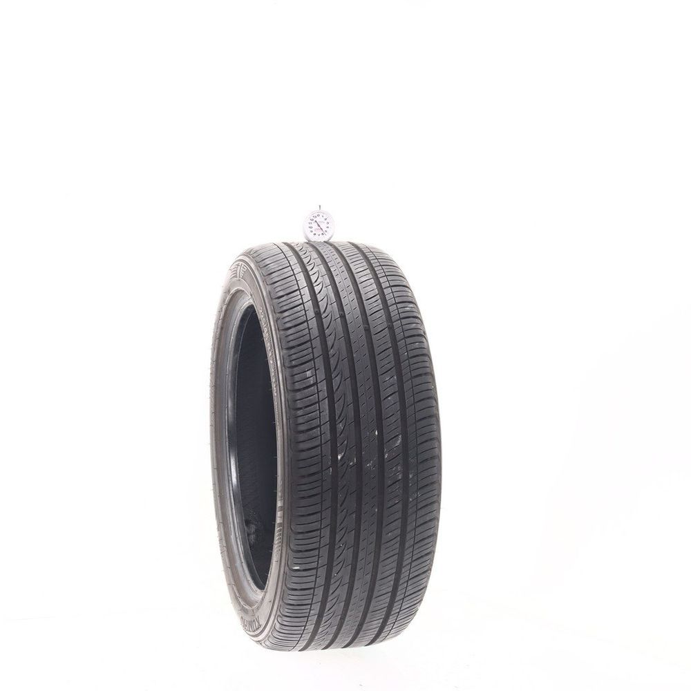 Set of (4) Used 225/45R17 Kumho Majesty Solus KU50 91W - 5.5-6.5/32 - Image 1