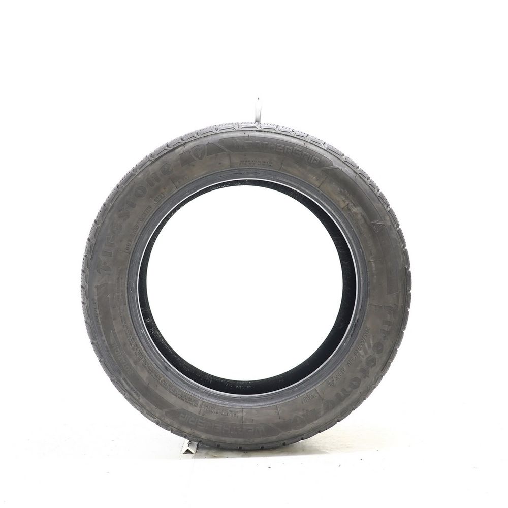 Set of (2) Used 205/55R16 Firestone WeatherGrip 91V - 7-8.5/32 - Image 3