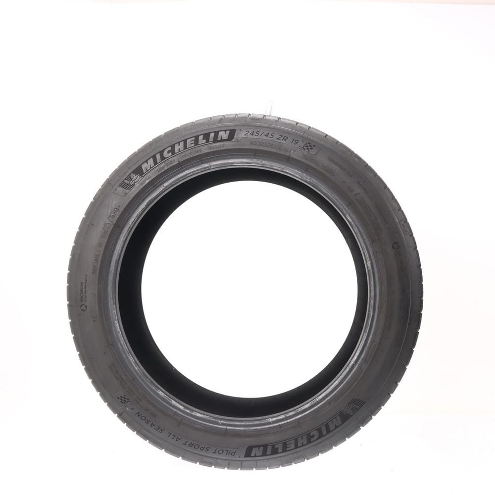 Set of (2) Used 245/45ZR19 Michelin Pilot Sport All Season 4 102Y - 8.5-9.5/32 - Image 3