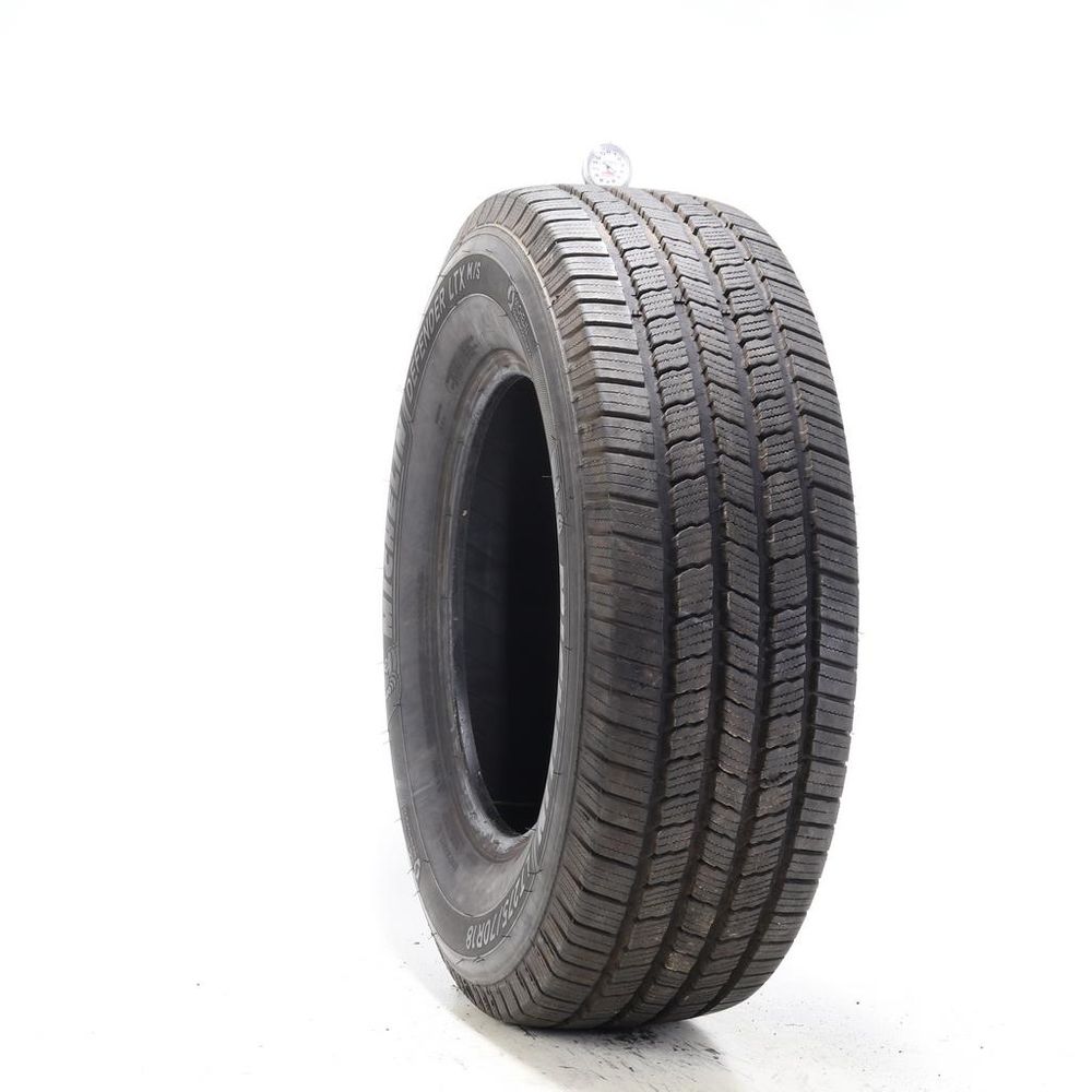 Used LT 275/70R18 Michelin Defender LTX M/S 125/122R E - 11.5/32 - Image 1