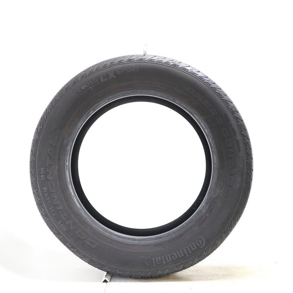 Set of (4) Used 235/60R18 Continental CrossContact LX Sport 103H - 9-9.5/32 - Image 3