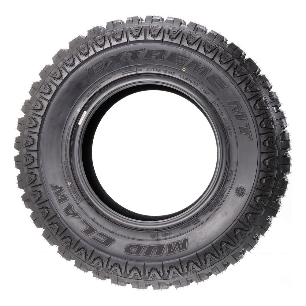 New LT 265/75R16 Mud Claw Extreme MT AO 123/120Q E - Image 3