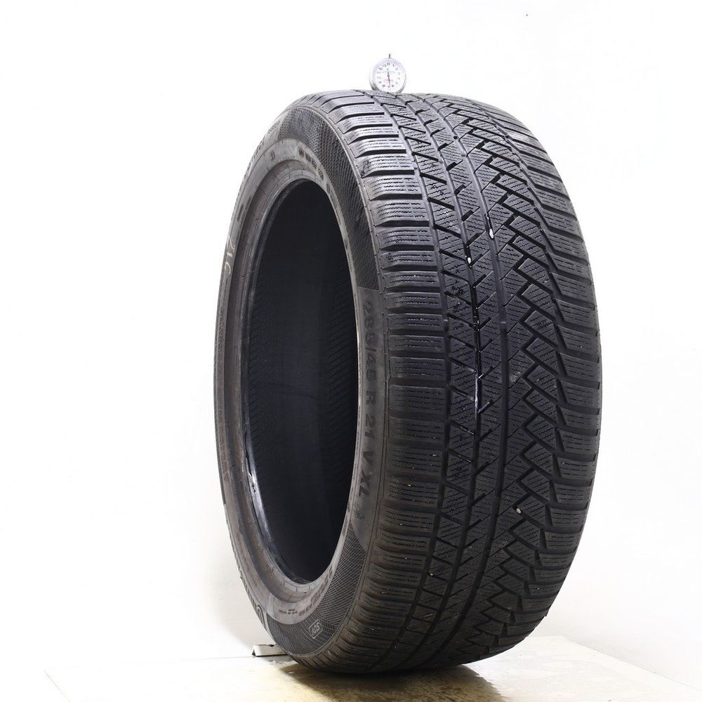 Set of (2) Used 285/45R21 Continental WinterContact TS850P SUV AO 113V - 6.5/32 - Image 1