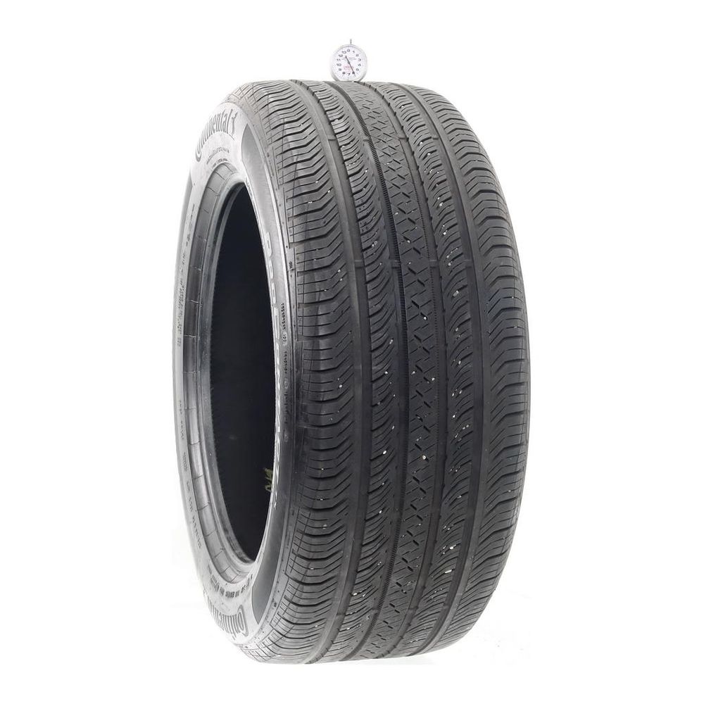 Set of (2) Used 275/50R19 Continental ProContact TX NO 112V - 5-6/32 - Image 4