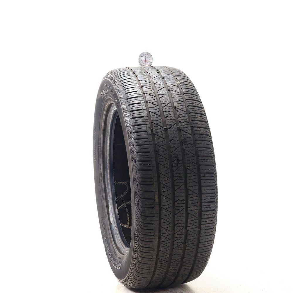 Set of (2) Used 255/55R18 Continental CrossContact LX Sport NO 109V - 7-7.5/32 - Image 1