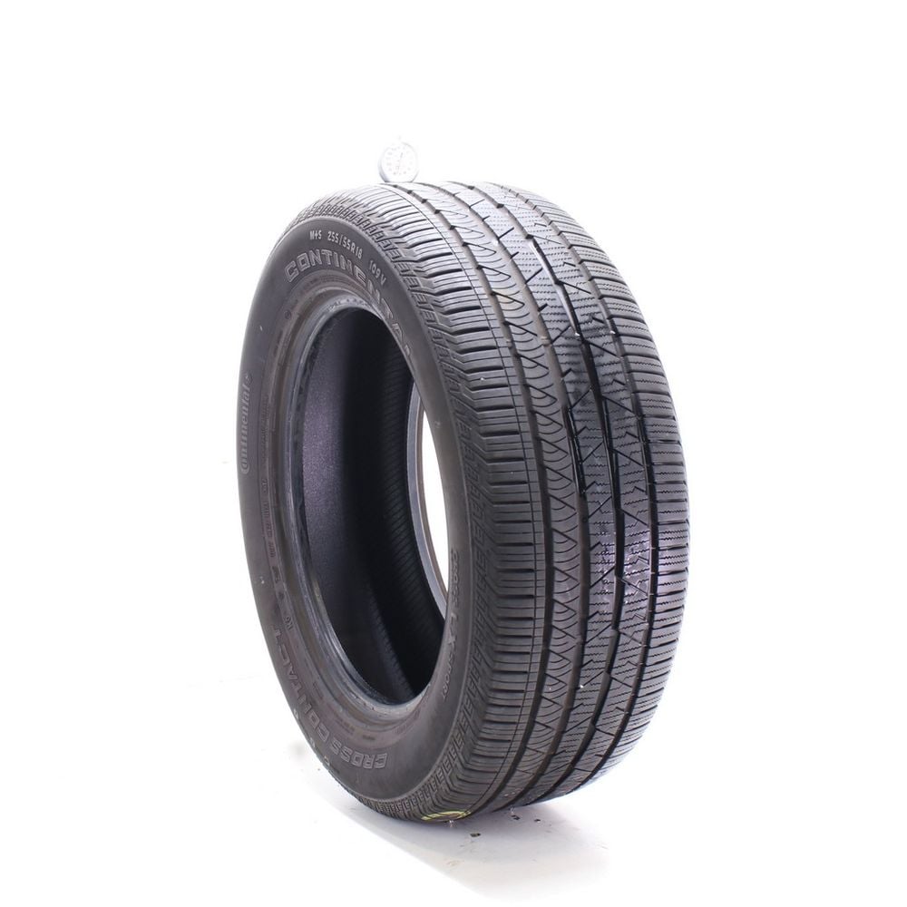 Set of (2) Used 255/55R18 Continental CrossContact LX Sport NO 109V - 7-7.5/32 - Image 4