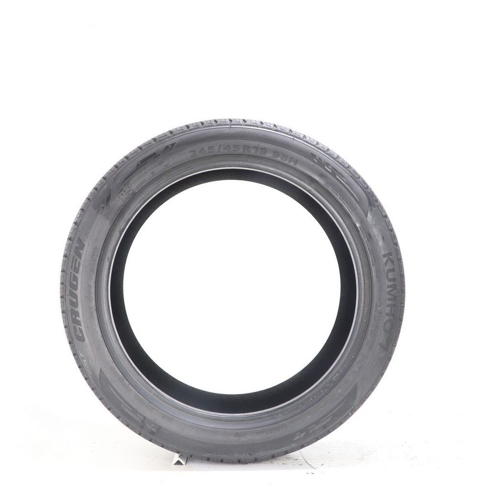 Set of (2) New 245/45R19 Kumho Crugen Premium 98H - 10.5/32 - Image 3