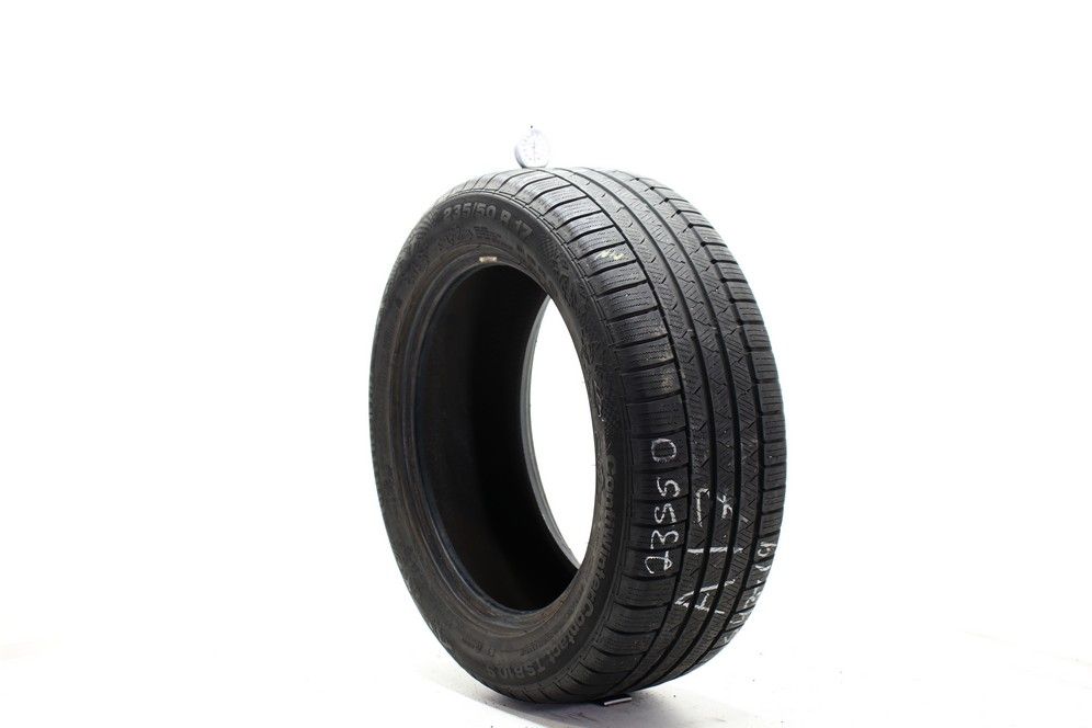 Used 235/50R17 Continental ContiWinterContact TS810S 100V - 7/32 - Image 1