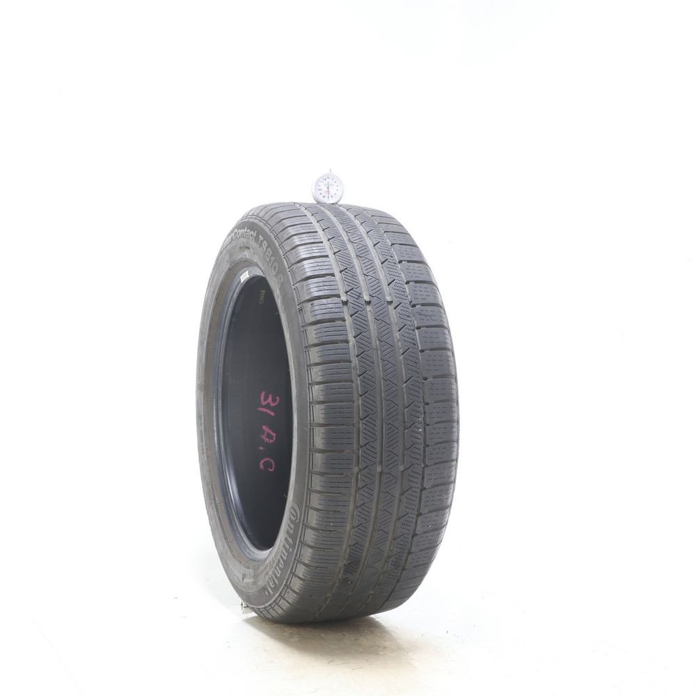Set of (2) Used 235/50R17 Continental ContiWinterContact TS810S NO 100V - 6-6.5/32 - Image 4