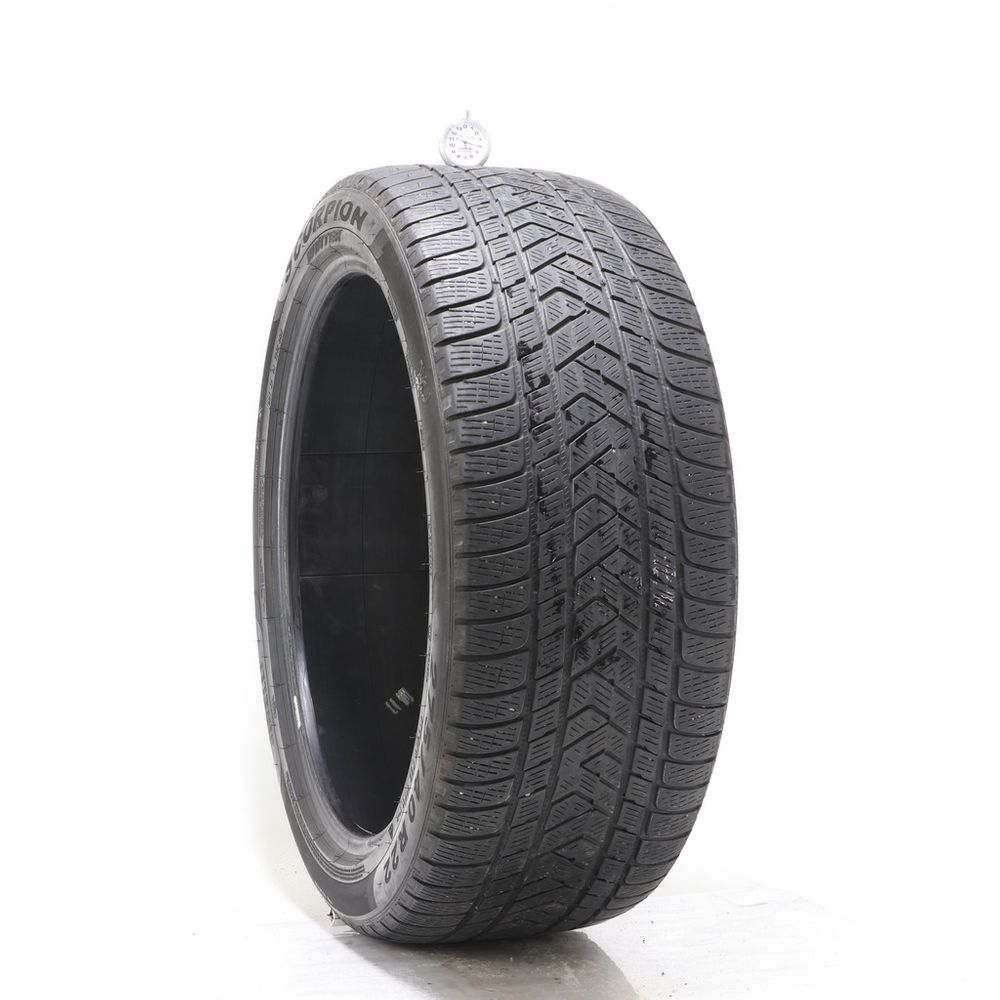 Set of (2) Used 275/40R22 Pirelli Scorpion Winter 108V - 4/32 - Image 1