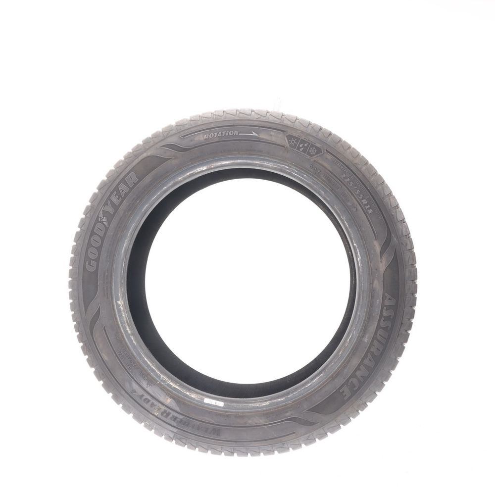 Used 225/55R18 Goodyear Assurance WeatherReady 2 98V - 9/32 - Image 3