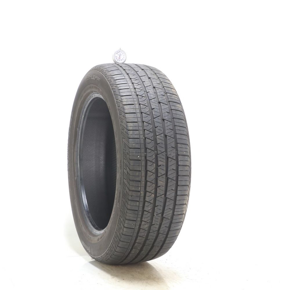Set of (2) Used 235/55R19 Continental CrossContact LX Sport VOL 105H - 6.5-7/32 - Image 4