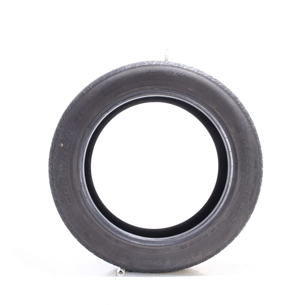 Set of (2) Used 235/55R19 Continental CrossContact LX Sport VOL 105H - 6.5-7/32 - Image 6
